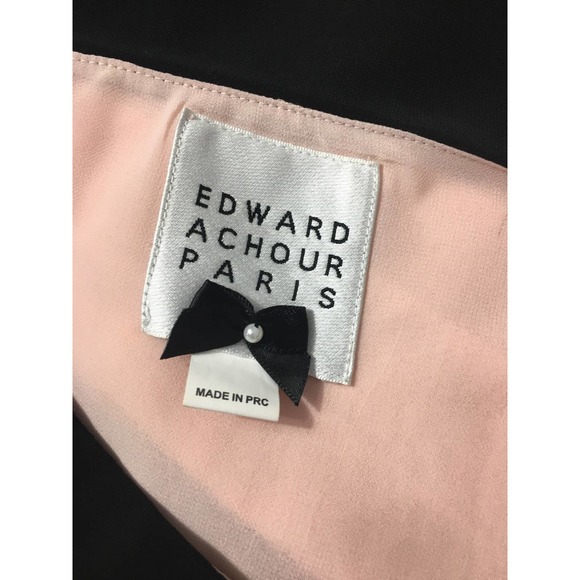 Edward Achour Paris Layered Sheath Dress - Picture 3 of 8